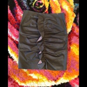 MAEVA Grey Pencil skirt. Size S. Made in Italy.